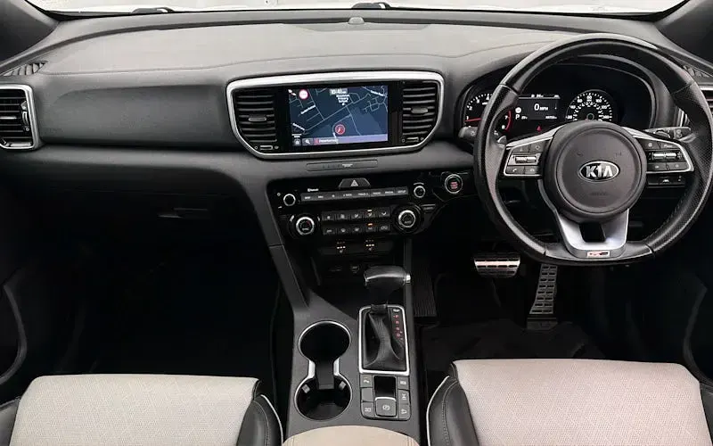 Used Kia Sportage GT-Line 177 HP (130 kW) 2021 White SUV