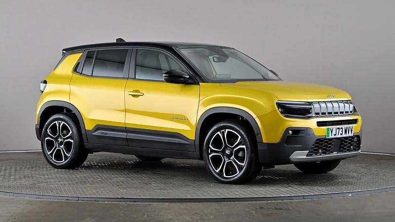 Yellow/black Used 2023 Jeep Avenger EV SUV | £18,998 (Fair price) - Image 1/3