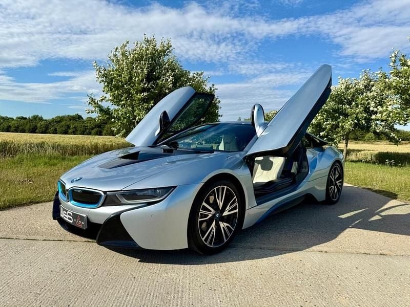 Silver Used 2015 BMW i8 Comfort Edition Coupe | £34,999 (Fair price) - Image 1/4