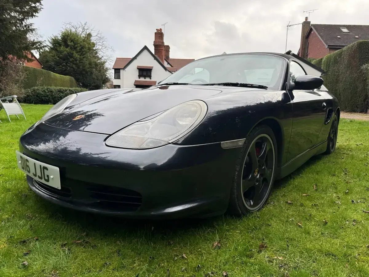 Used Porsche Boxster 260 HP (191 kW) 2004 Grey Cabriolet