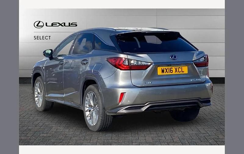Used Lexus RX450h Sport Line 313 HP (230 kW) 2016 Silver SUV