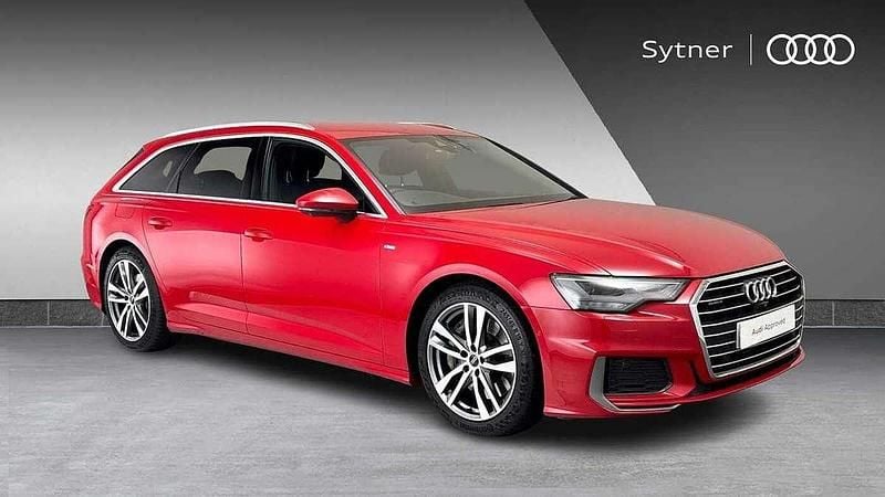 Red Used 2023 Audi A6 S-Line Estate | £36,000 (Expensive) - Image 1/4
