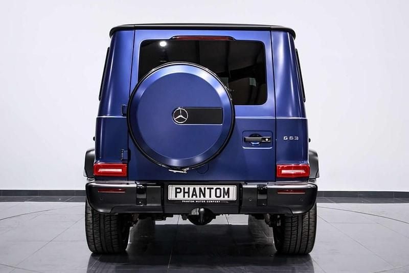 Used Mercedes G63 AMG AMG 585 HP (430 kW) 2018 Blue SUV