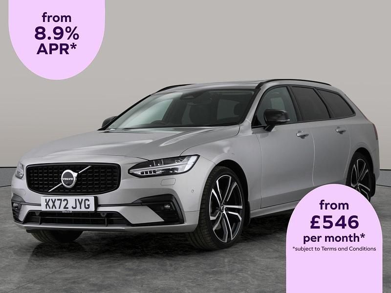 Silver Used 2022 Volvo V90 Ultimate Estate | £33,658 - Image 1/3