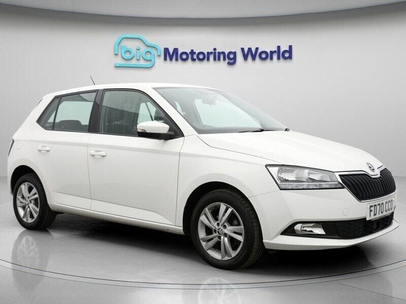 White Used 2020 Skoda Fabia SE Hatchback | £9,600 (Good price) - Image 1/4