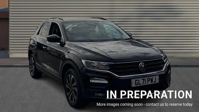 Black Used 2022 VW T-Roc Active SUV | £17,212 (Fair price) - Image 1/4
