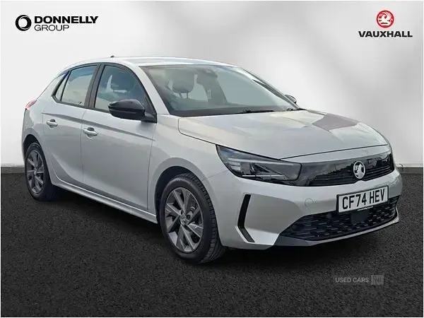 Used Vauxhall Corsa Design Edition 74 HP (54 kW) 2024 Grey Hatchback