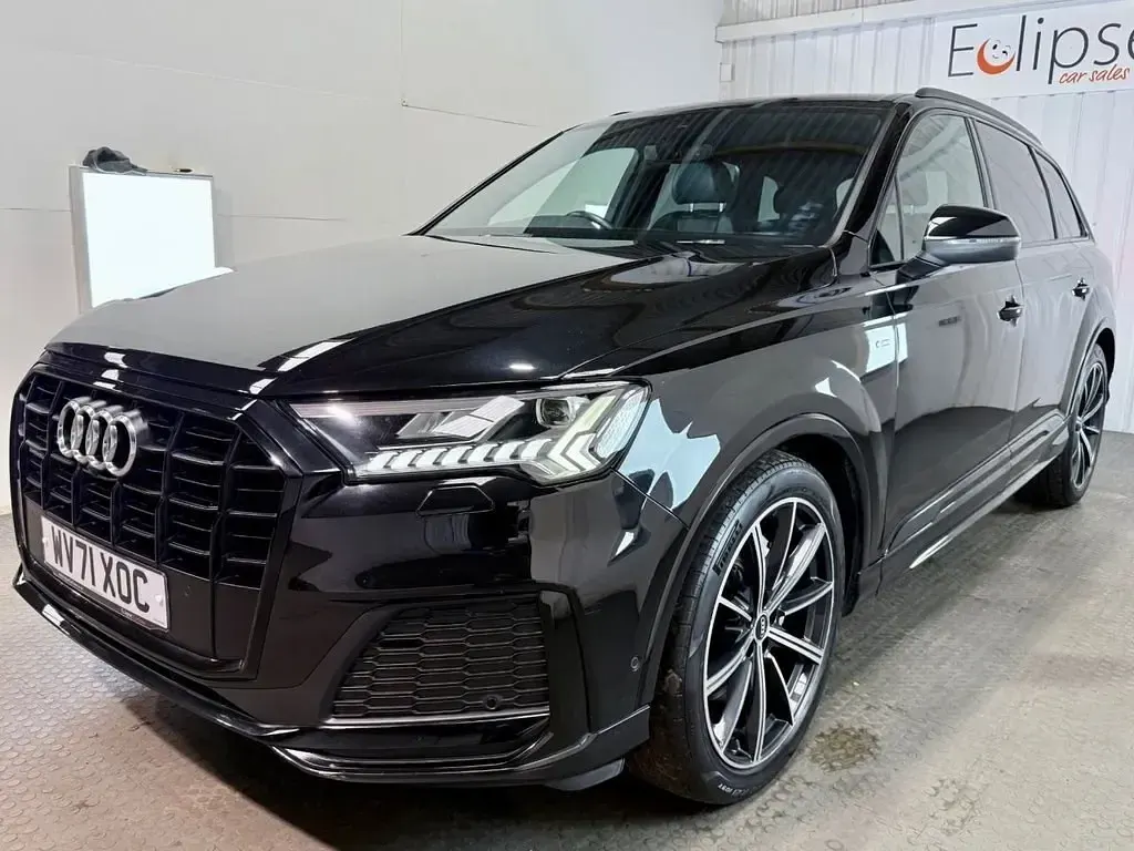 Begagnad Audi Q7 Black Edition 286 HK (210 kW) 2021 Svart SUV