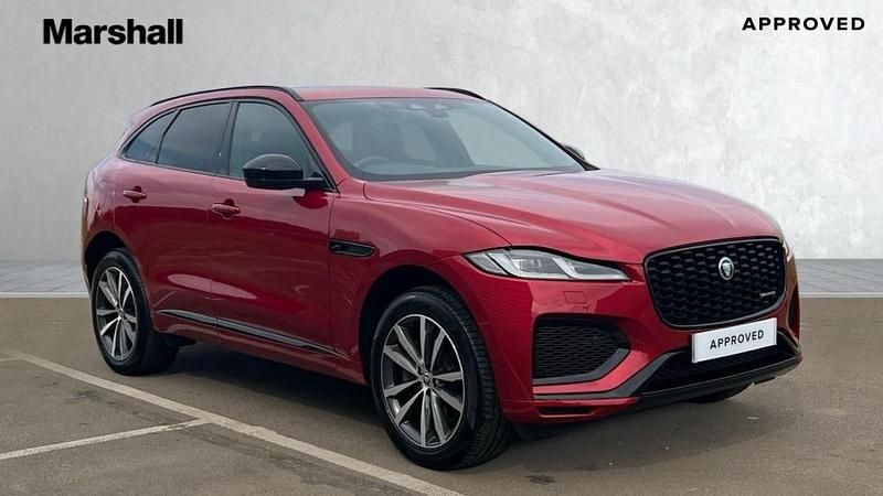 Red Used 2023 Jaguar F-Pace R-Dynamic SUV | £37,453 (Fair price) - Image 1/4