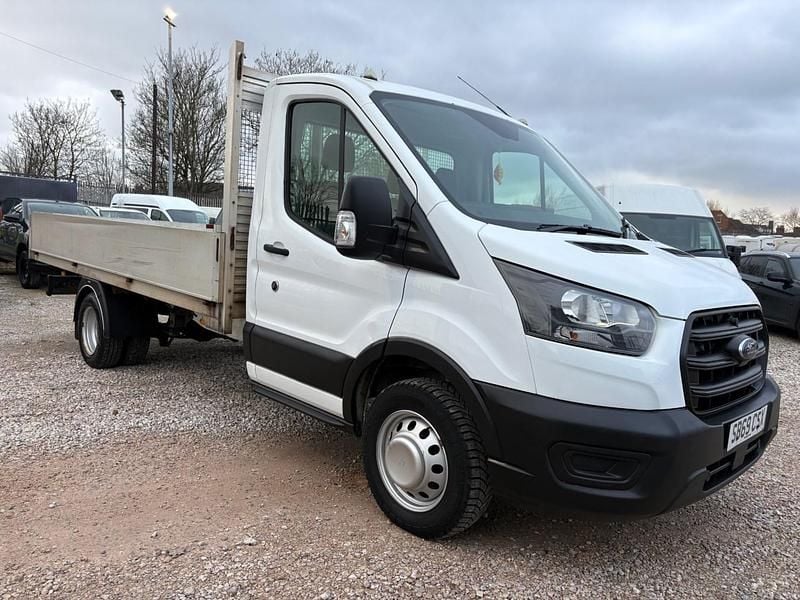Begagnad Ford Transit 130 HK (95 kW) 2020 Vit Cab