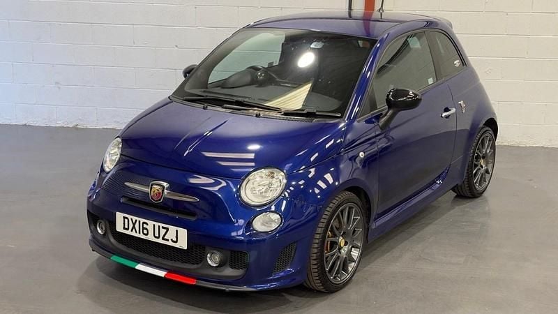 Used Abarth 595 160 HP (117 kW) 2016 Blue Hatchback