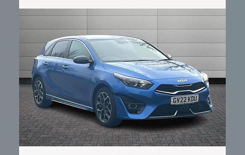 Blue Used 2022 Kia Ceed GT-Line Hatchback | £18,250 (Fair price) - Image 1/4