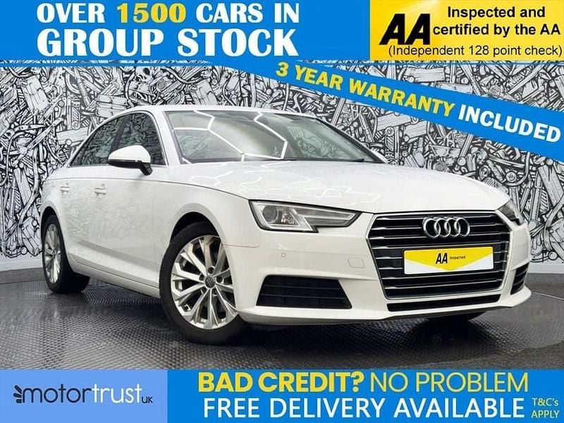 Used Audi A4 Advanced 150 HP (110 kW) 2017 White Sedan