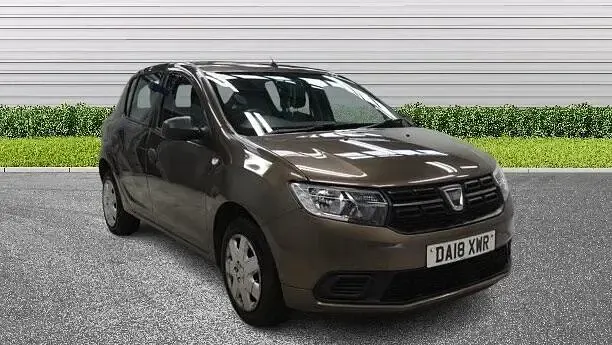 Used Dacia Sandero Ambiance 2018 Brown Hatchback
