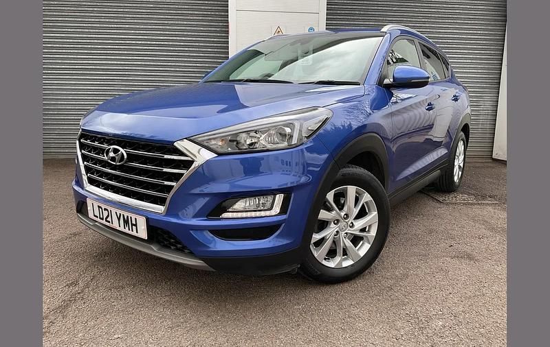 Used Hyundai Tucson SE 180 HP (132 kW) 2021 Blue SUV