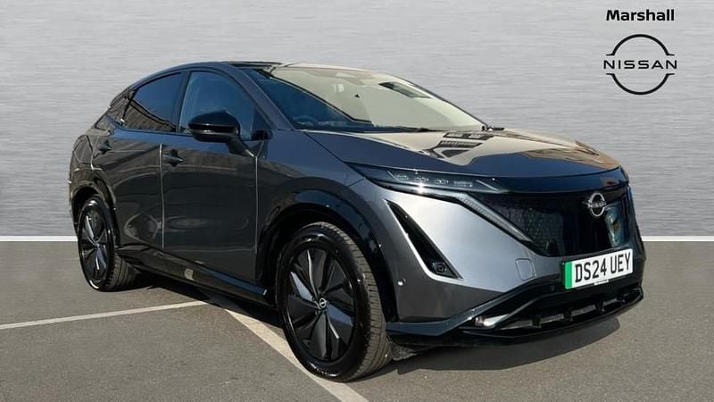 Grey Used 2024 Nissan Ariya Evolve SUV | £34,559 (Expensive) - Image 1/4