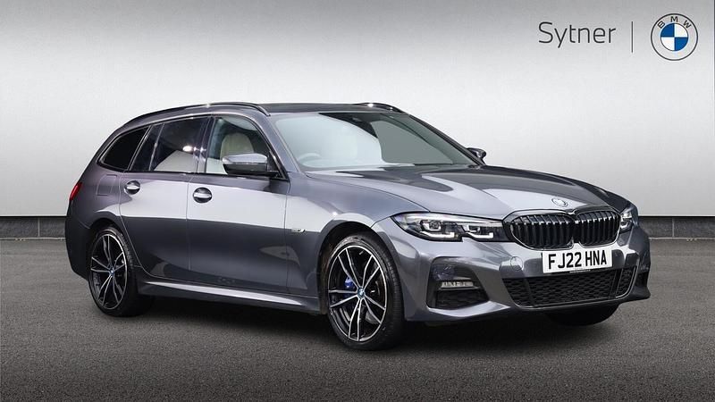 Grey Used 2022 BMW 330e M Sport Estate | £28,000 (A bit pricey) - Image 1/4