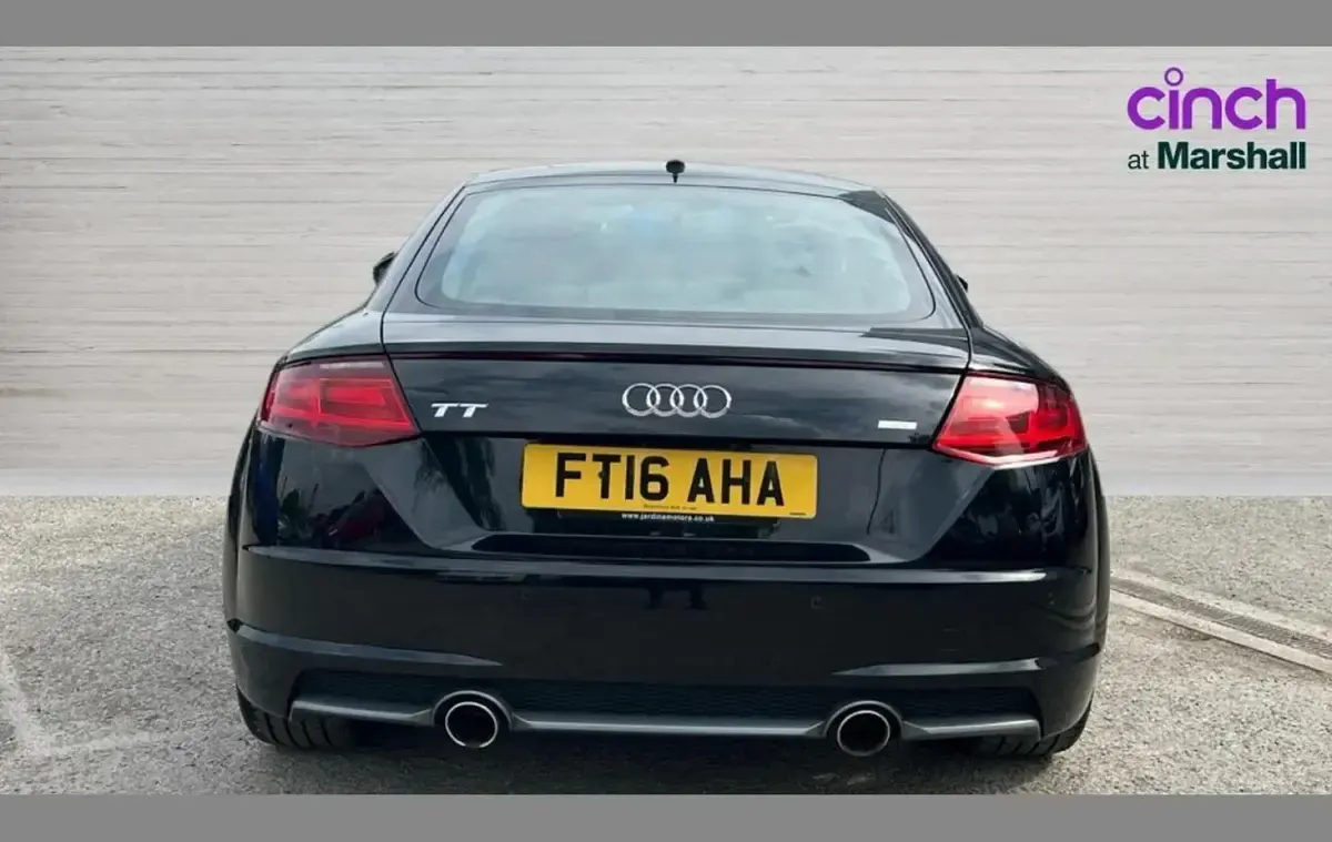 Begagnad Audi TT S-Line 184 HK (135 kW) 2016 Svart Sportkupé