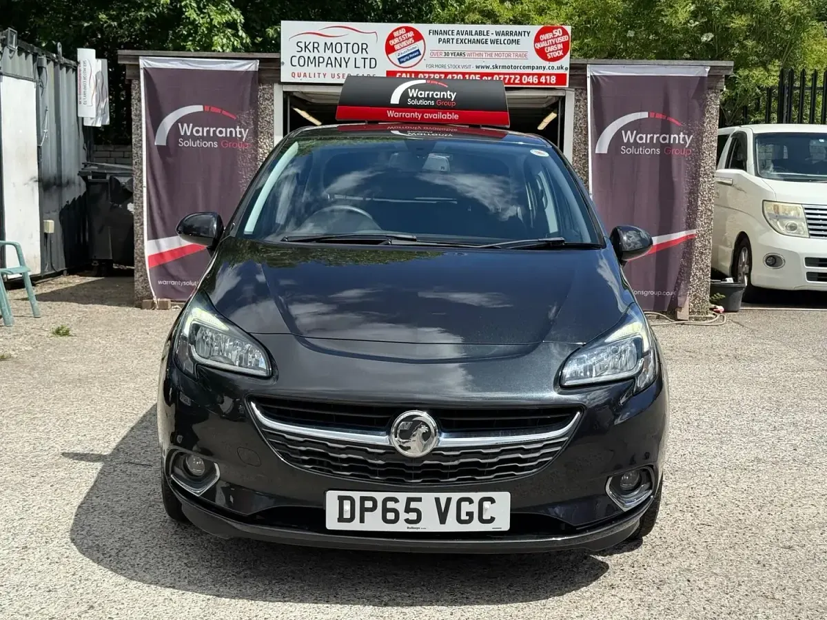 Used Vauxhall Corsa SRi 2015 Black Hatchback