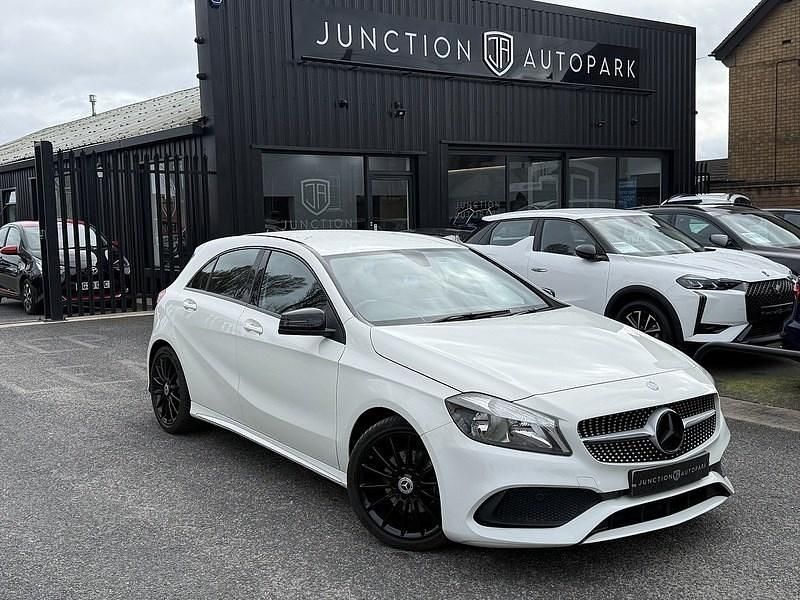 Used Mercedes A180 AMG line 2016 White Hatchback