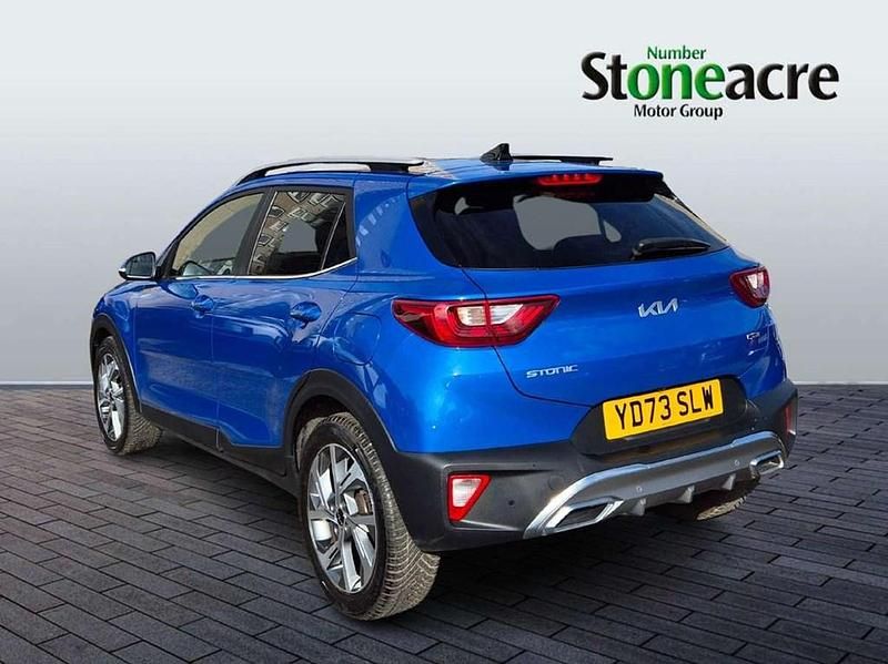 Used Kia Stonic GT-Line S 117 HP (86 kW) 2024 Blue SUV