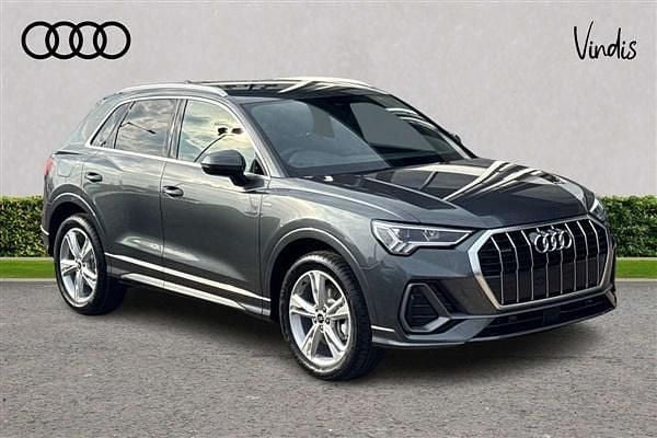 Grey Used 2025 Audi Q3 S-Line SUV | £35,900 (Good price) - Image 1/4