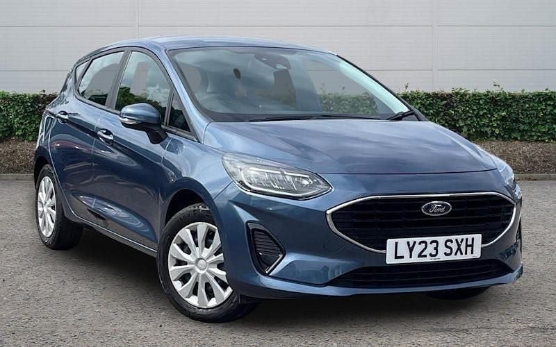 Usado Ford Fiesta Trend 75 HP (55 kW) 2022 Azul Citadino