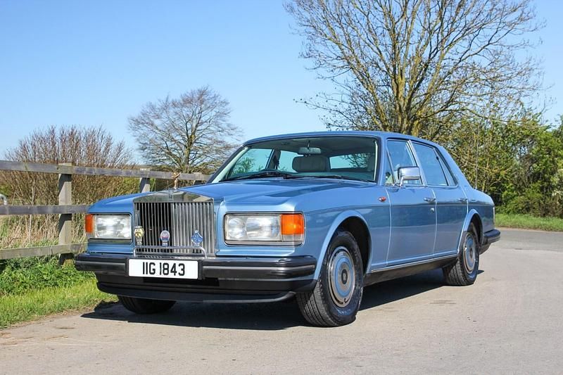 Used Rolls Royce Silver Spirit 1986 Blue Sedan