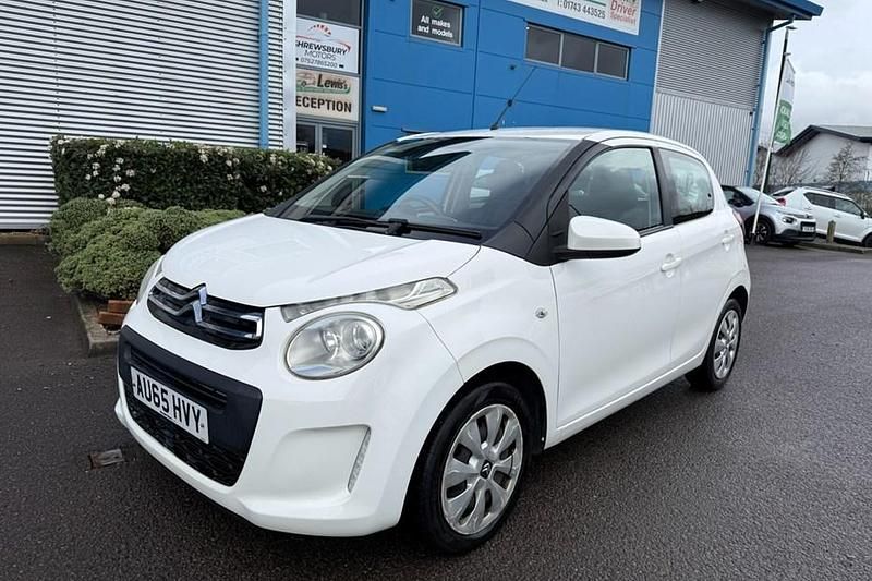 Used Citroën C1 Feel 68 HP (50 kW) 2015 White Hatchback