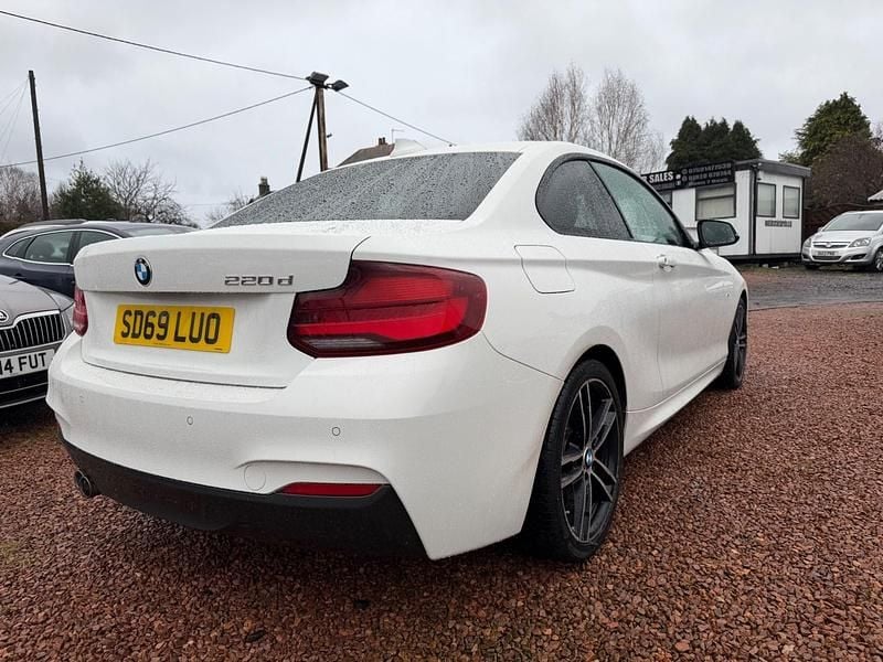 Used BMW 220 M Sport 190 HP (139 kW) 2019 White Coupe