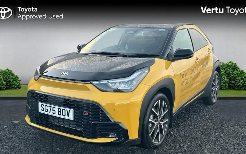 New Toyota Aygo X Sport 116 HP (85 kW) 2025 Yellow SUV