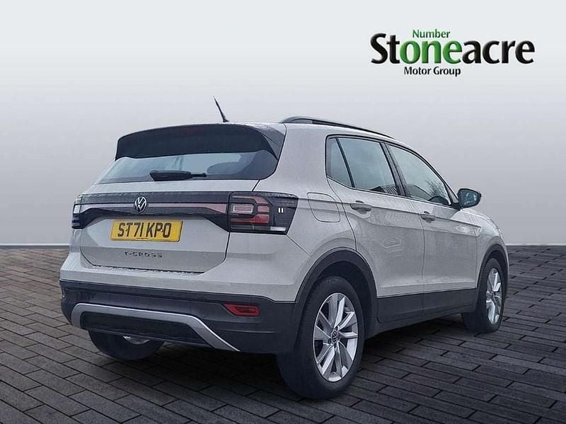 Used VW T-Cross SE 110 HP (80 kW) 2021 Grey SUV