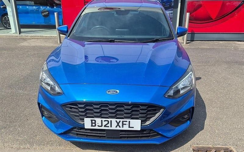 Used Ford Focus ST-Line 125 HP (91 kW) 2020 Blue Hatchback