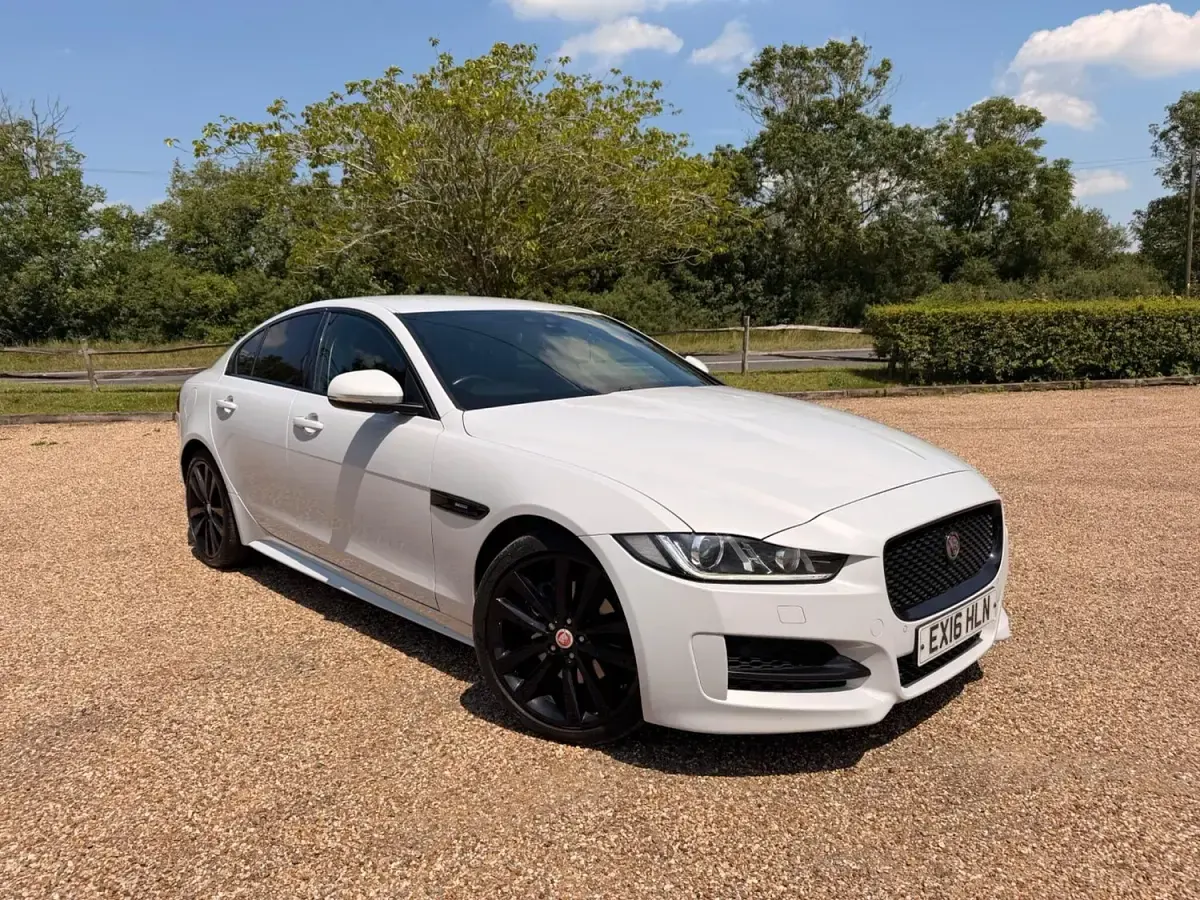 Used Jaguar XE R-Sport 2016 White Sedan