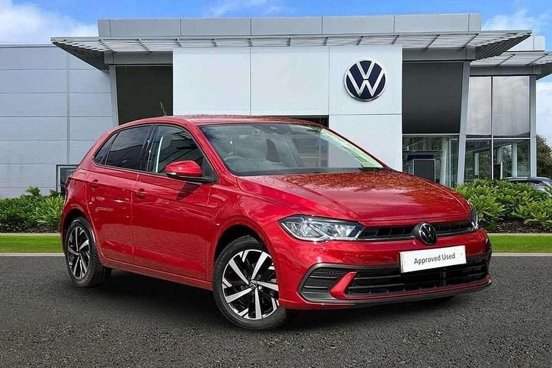 Red Used 2023 VW Polo Life Hatchback | £18,744 (Fair price) - Image 1/4