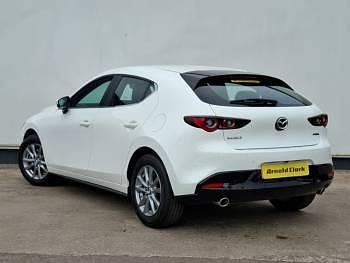 New Mazda 3 Prime-Line 140 HP (102 kW) 2025 White Hatchback