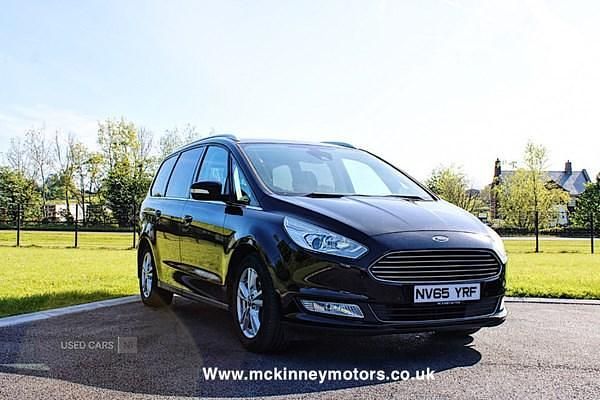Black Used 2016 Ford Galaxy Titanium MPV | £10,250 (Fair price) - Image 1/4