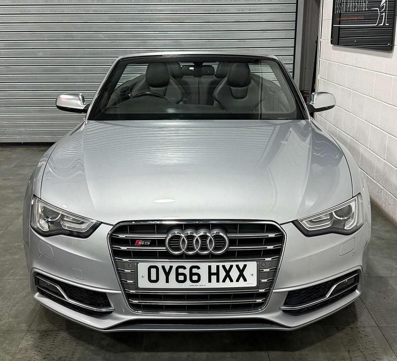 Used Audi A5 Cabriolet 272 HP (200 kW) 2016 Silver Cabriolet