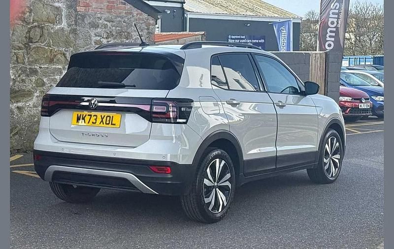 Used VW T-Cross Black Edition 110 HP (80 kW) 2023 Grey SUV