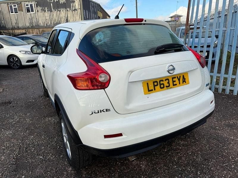 Used Nissan Juke Visia 2014 White SUV
