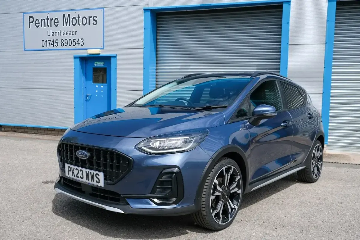 Used Ford Fiesta Active X 2023 Blue Hatchback