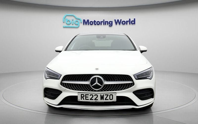 Used Mercedes CLA250e AMG Line Premium Plus 259 HP (190 kW) 2022 White Sedan