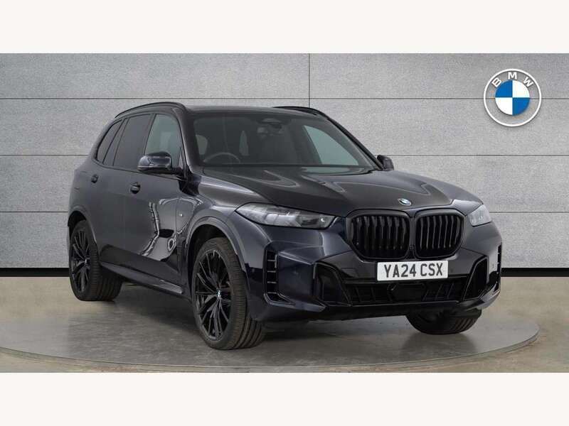 Black Used 2024 BMW X5 M Sport SUV | £65,950 - Image 1/4