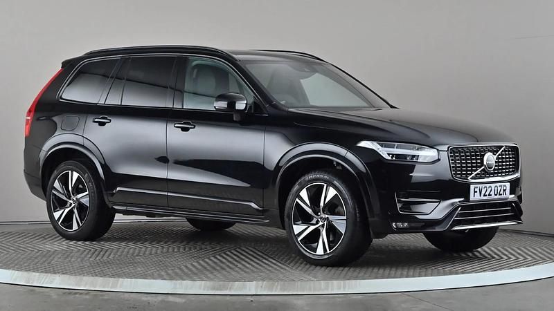 Black Used 2022 Volvo XC90 R-Design SUV | £35,798 (Good price) - Image 1/4