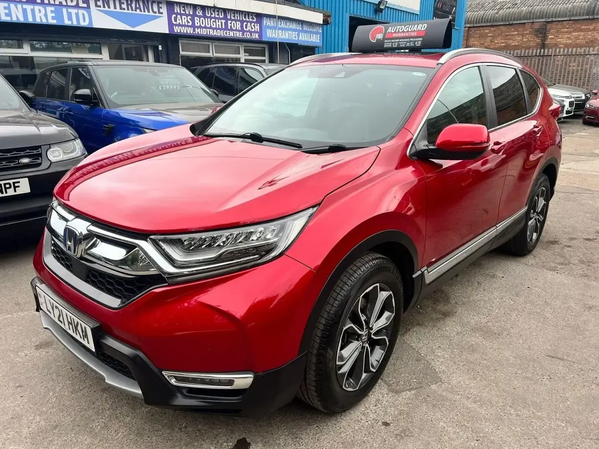 Begagnad Honda CR-V Hybrid 2021 Röd SUV