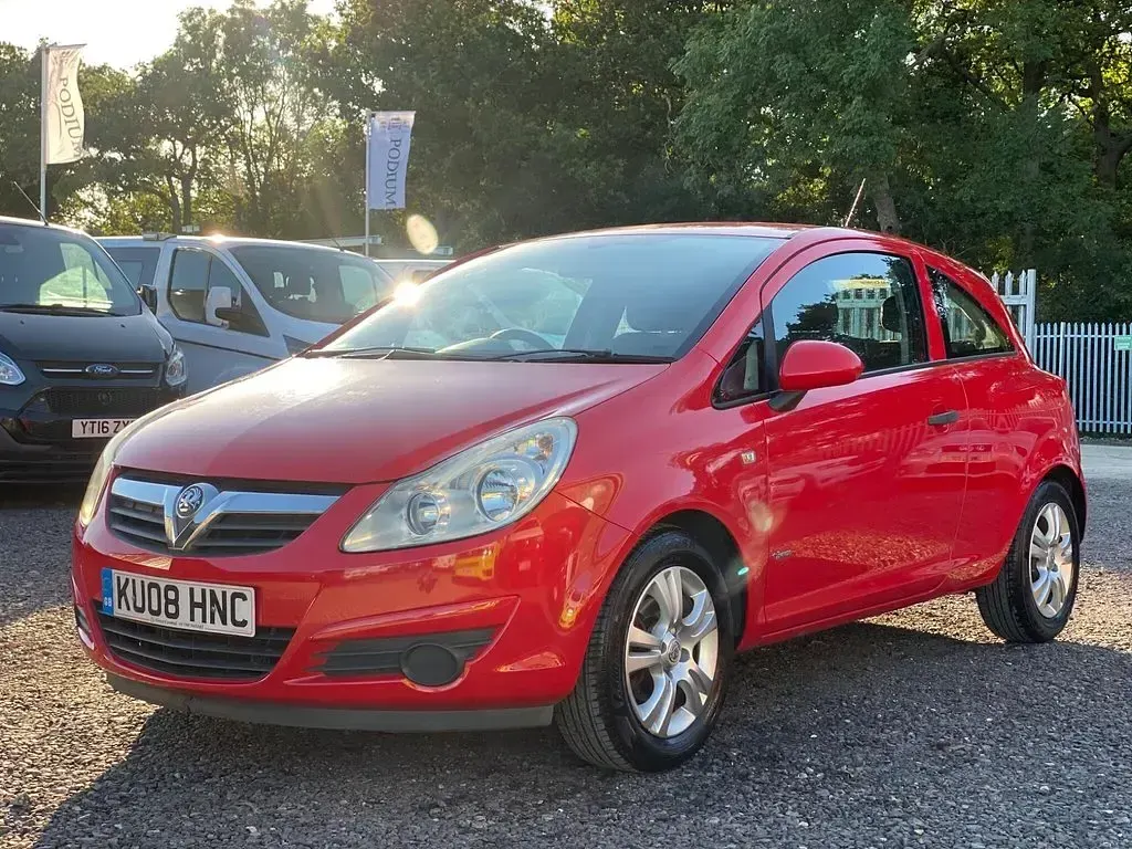 Used Vauxhall Corsa 2008 Red Hatchback