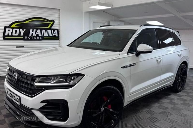 Used VW Touareg R-line 286 HP (210 kW) 2018 White SUV