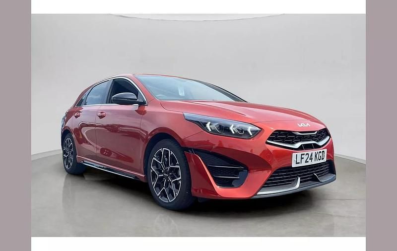 Orange Used 2024 Kia Ceed GT-Line Hatchback | £19,684 (A bit pricey) - Image 1/4