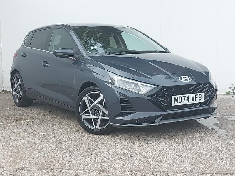 Grey Used 2024 Hyundai i20 Premium Hatchback | £19,498 (Expensive) - Image 1/4