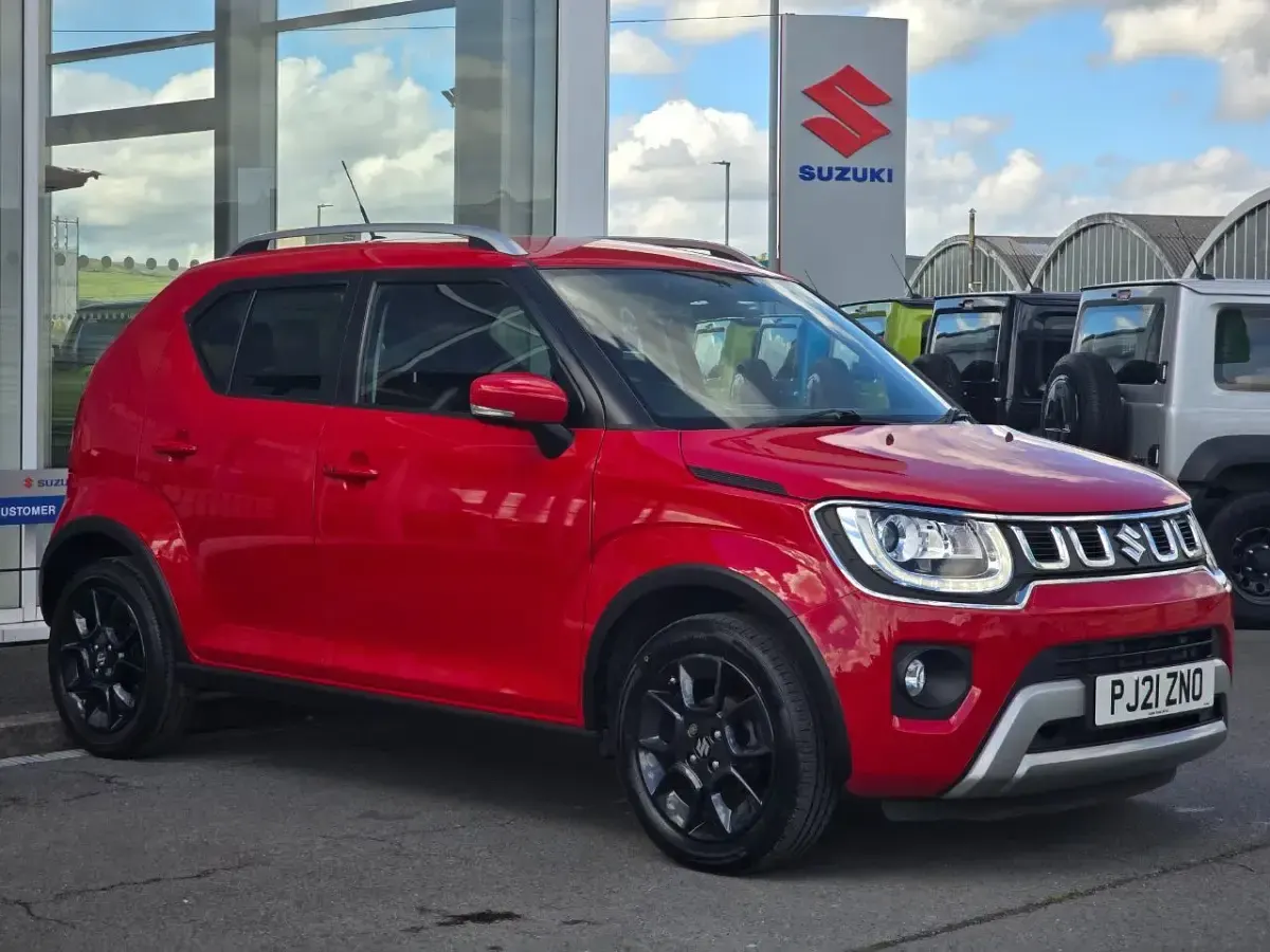 Used Suzuki Ignis SZ5 83 HP (61 kW) 2021 Red SUV